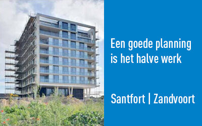 Kunststof kozijnen voor project Sanfort in Zandvoort